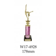 Gymnastics Trophies W17-4928 - 178mm Also 206mm  231mm & 256mm