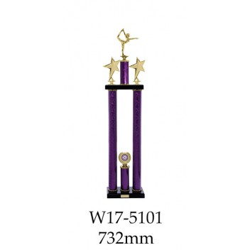 Gymnastics Trophies W17-5101 - 732mm