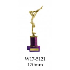 Gymnastics Trophies W17-5121 - 170mm Also 199mm & 224mm