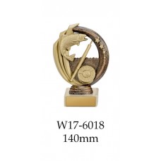 Fishing Trophies W17- 6018 - 140mm Also 170mm 195mm & 220mm