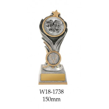 Drama Trophies W18-1738 - 150mm Also 175mm & 200mm