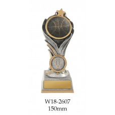 Basketball Trophies W18-2607 - 150mm, Also 175mm & 200mm