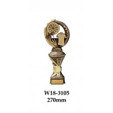 Darts Trophies W18-3105 - 270mm Also 290mm, 310mm, 330mm & 360mm