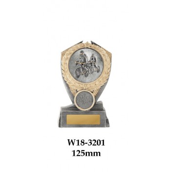 Cycling Trophies Male W18-3201 - 125mm Also150mm & 175mm