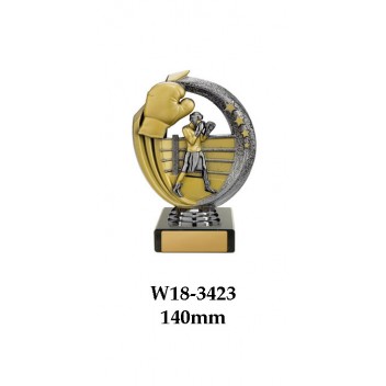 Boxing Trophies W18-3423 - 140mm Also 170mm, 195mm & 220mm