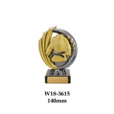 Martial Arts Trophy W18-3615 - 140mm Also 170mm, 195mm & 220mm 