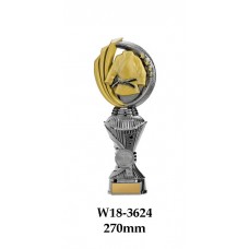 Martial Arts Trophies W18-3624 - 270mm Also 290mm, 310mm, 330mm & 360mm