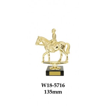 Equestrian Trophies W18-5716 - 135mm Also 185mm 210mm & 245mm