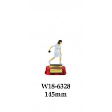 Lawn Bowls Trophies W18-6328 - 145mm Also 195mm 220mm & 245mm