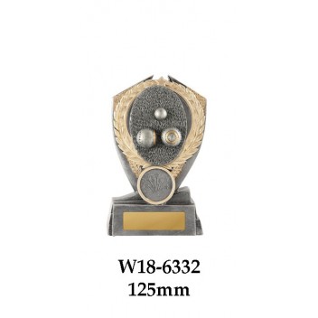 Lawn Bowls Trophies W18-6332 - 125mm Also 150mm & 175mm