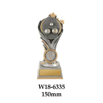 Lawn Bowls Trophies W18-6335 - 150mm Also 175mm & 200mm