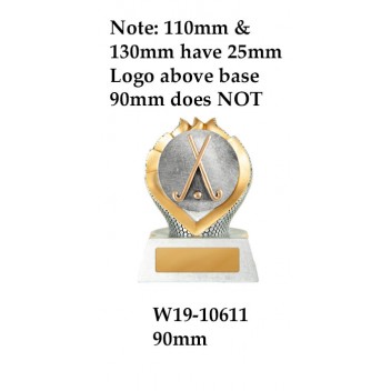 Hockey Trophies W19-10611 - 90mm Also 120mm & 140mm
