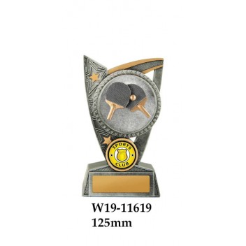 Table Tennis Trophies W19-11619 - 125mm Also 150mm & 175mm