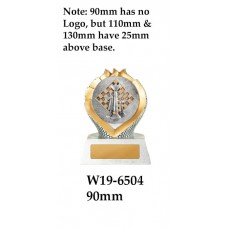 Chess Trophies W19-6504 - 90mm Also 110mm & 130mm
