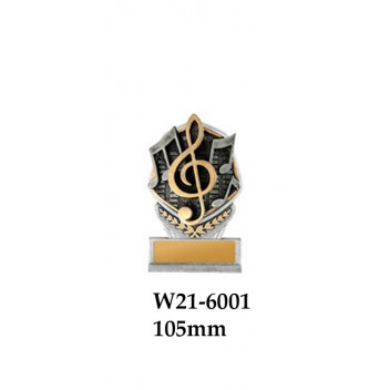 Music Trophies  - W21-6001 -105mm Also 140mm 189mm 210mm & 240mm