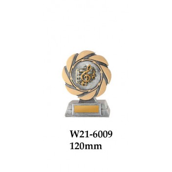 Music Trophies W21-6009 - 120mm Also 140mm & 155mm