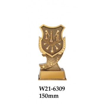 Chess Trophies W21-6309 - 150mm Also 175mm