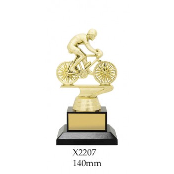 Cycling Trophies X2207 - 140mm Also 160mm & 175mm