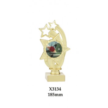 Table Tennis Trophies X3134 - 185mm