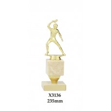 Table Tennis Trophies Male X3136 - 235mm
