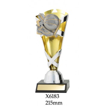 Basketball Trophies X6183 - 215mm