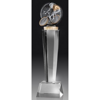Cycling Trophies Crystal X7176 - 240mm Also 265mm & 290mm