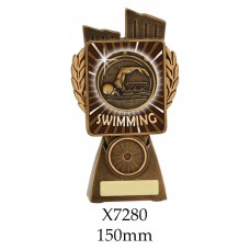 Swimming Trophies X7280 - 150mm  Also 175mm 230mm & 245mm 