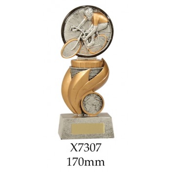 Cycling Trophies X7307 - 170mm Also 195mm & 220mm