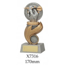 Darts Trophies X7316 - 170mm Also 195mm & 220mm