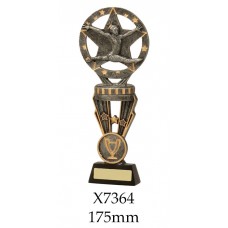 Gymnastics Trophies X7364 - 175mm Also 195mm & 225mm