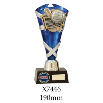 Volleyball Trophies X7446 - 190mm Alsao 210mm & 235mm